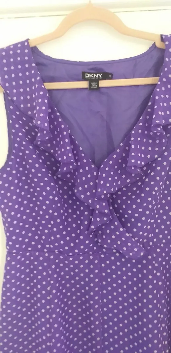 DKNY purple dress - Image 1