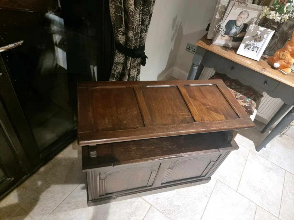 Beautiful Teak Monks Bench/Table - Image 4