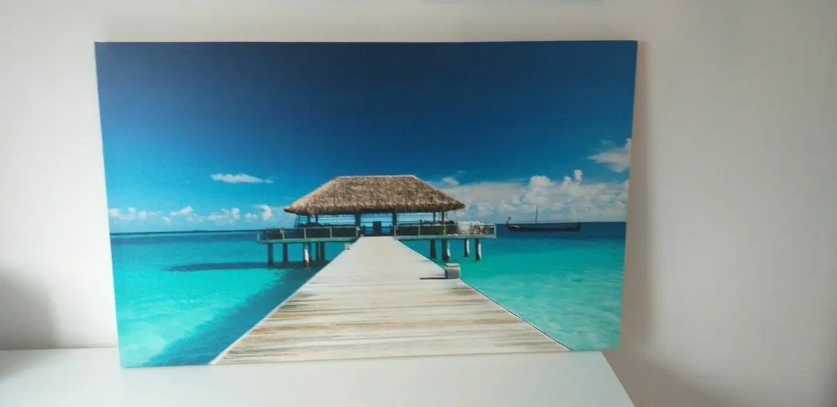 Extra large beach canvas picture - Image 1