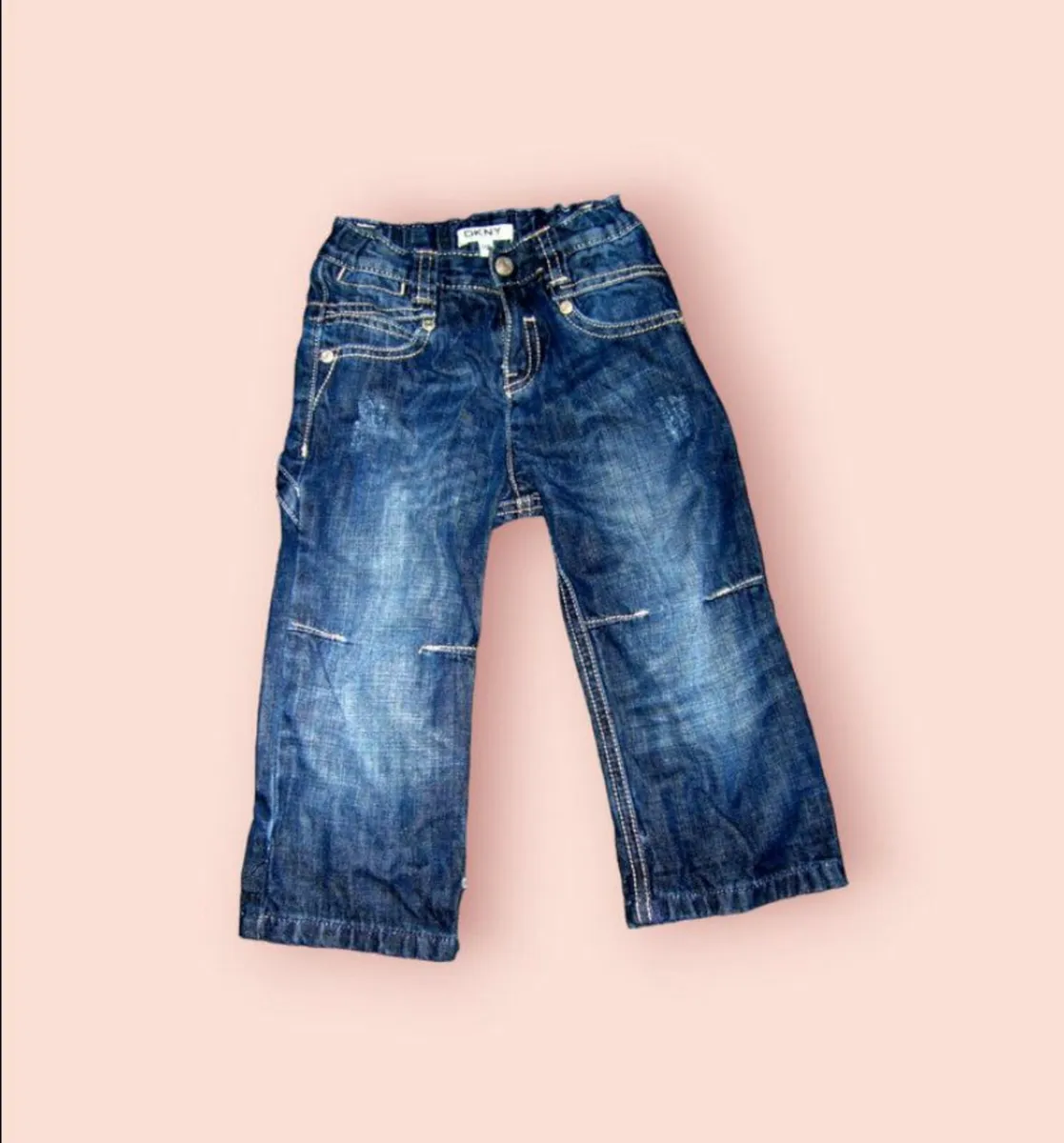 Authentic Vintage DKNY Toddler Jeans - Image 3
