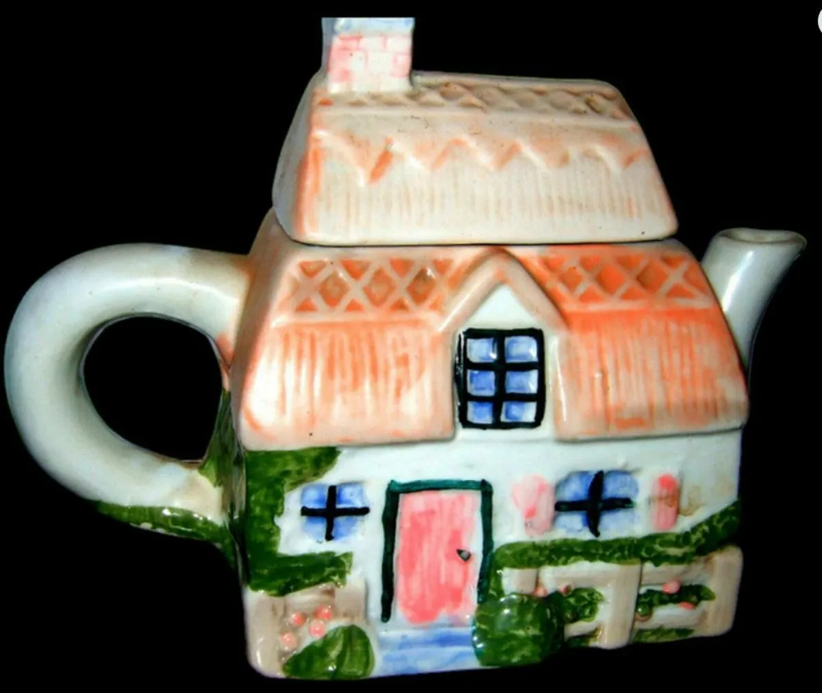 6 Assorted Vintage Tea Pots - Image 1