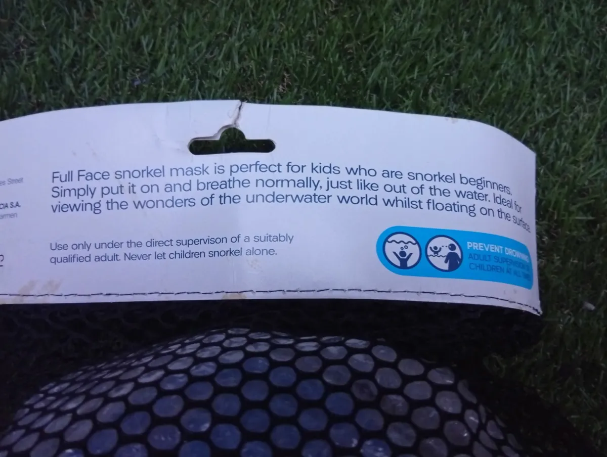 Brand New Full Face Snorkel mask - Image 2