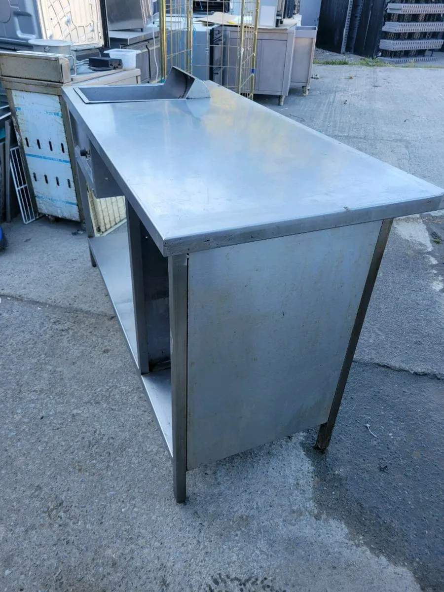 Table Stainless Steel With Bain Marie - Image 3