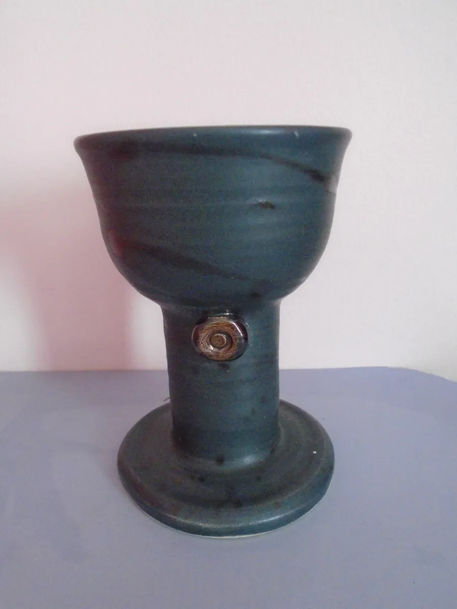 Ceramic goblet, Ceramics, Home decor - Image 1