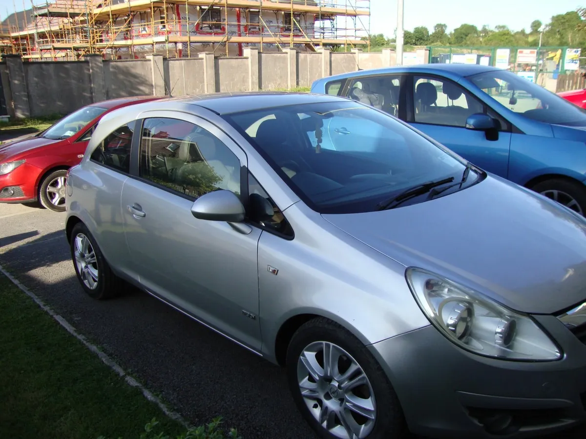 Opel Corsa 2008 new nct & taxed - Image 3