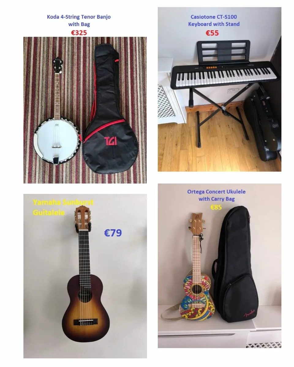 Musical Instruments for sale - See ad for prices - Image 1