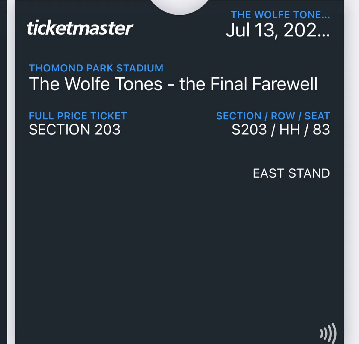 Wolfe Tones Sunday 13th Thomond Park - Image 1