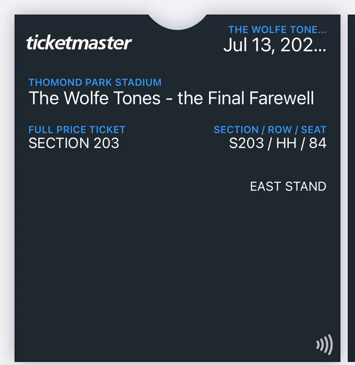 Wolfe Tones Sunday 13th Thomond Park - Image 2