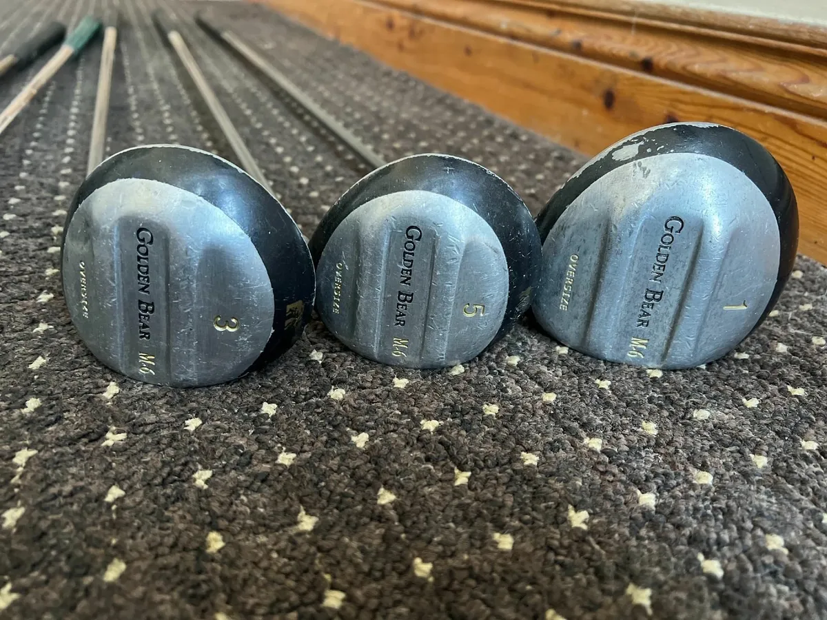 Full Kit Set Golf Clubs Irons Bag Balls GoldenBear - Image 4