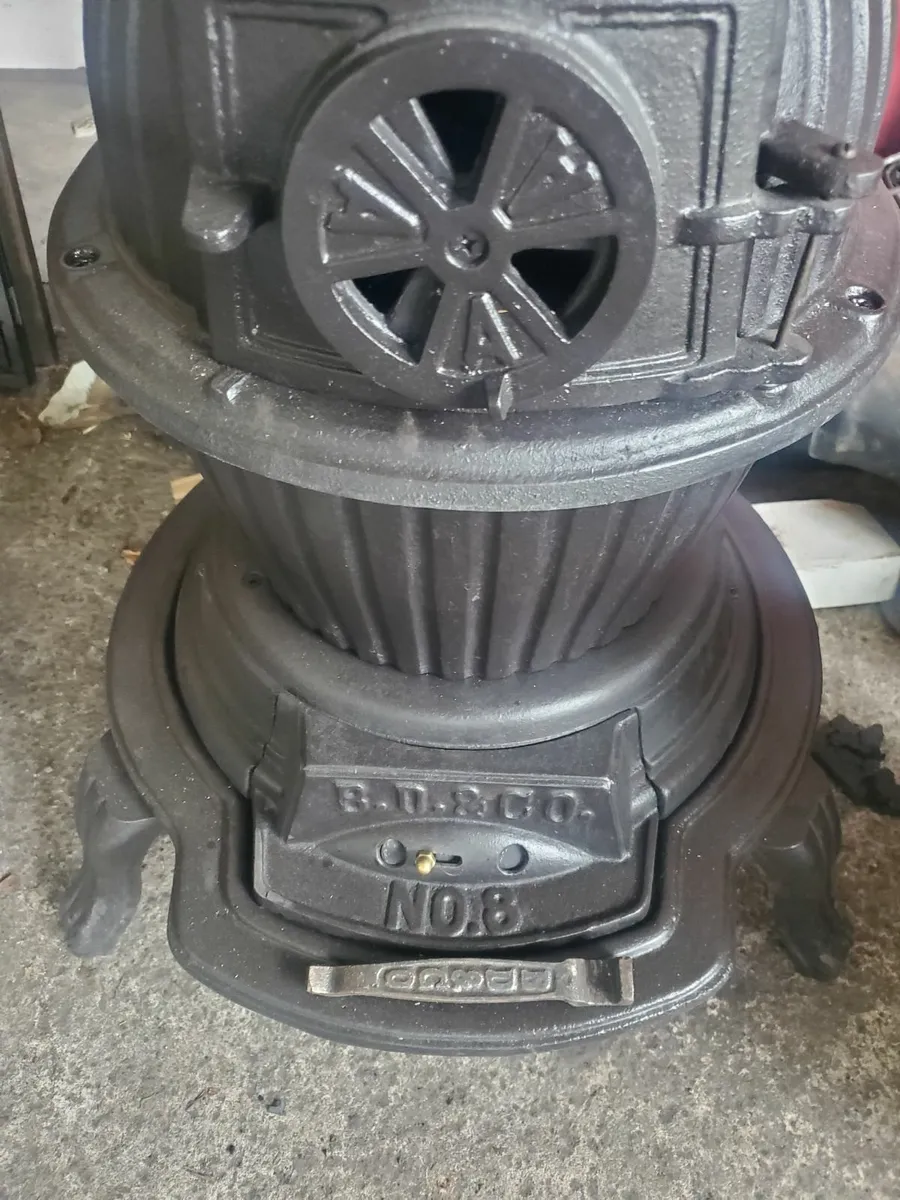 Pot belly stove solid fuel  fully refurbished - Image 3