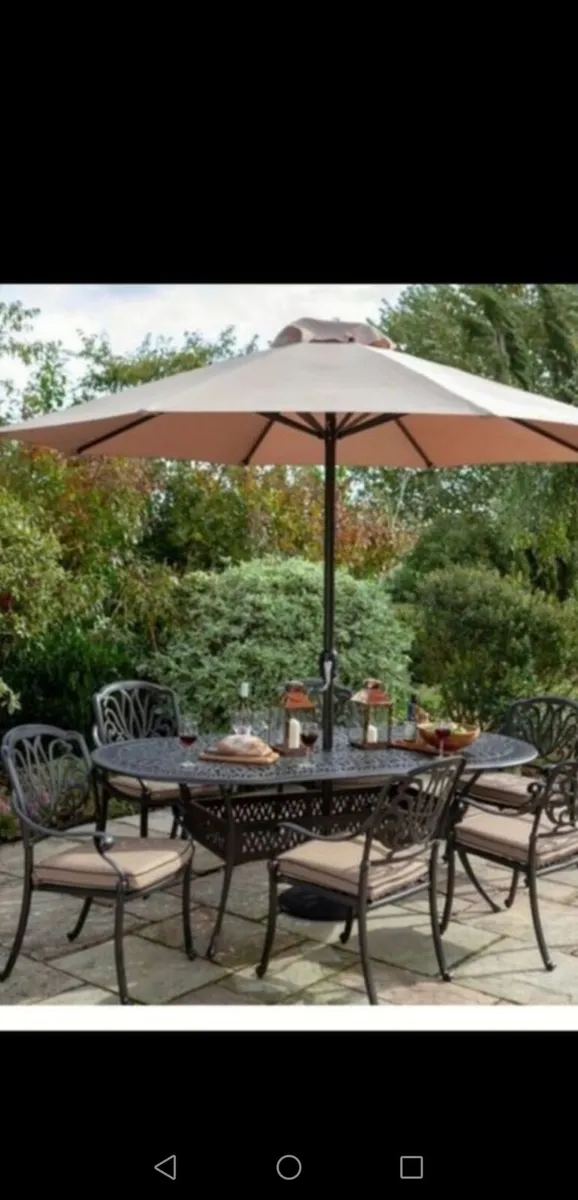 ***CLEARANCE*** Brand New Hartman Cast Alum 6 Seat - Image 1