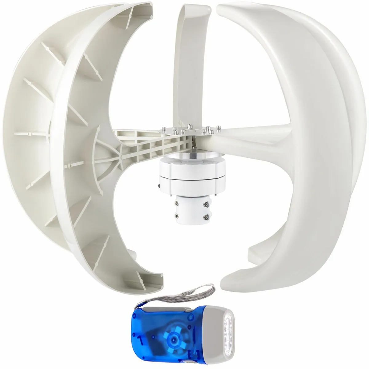 400W 12V Vertical Lantern Wind Turbine Generator - Image 1
