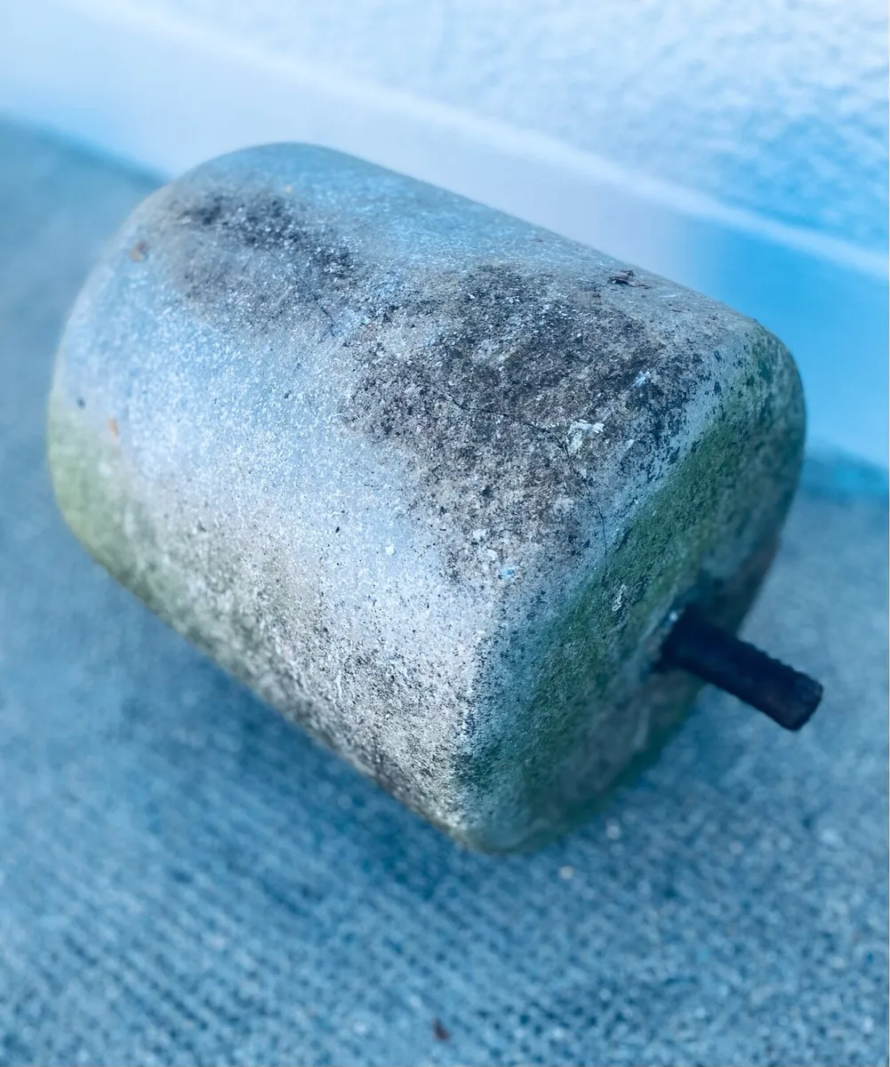 Vintage stone garden roller - Image 1