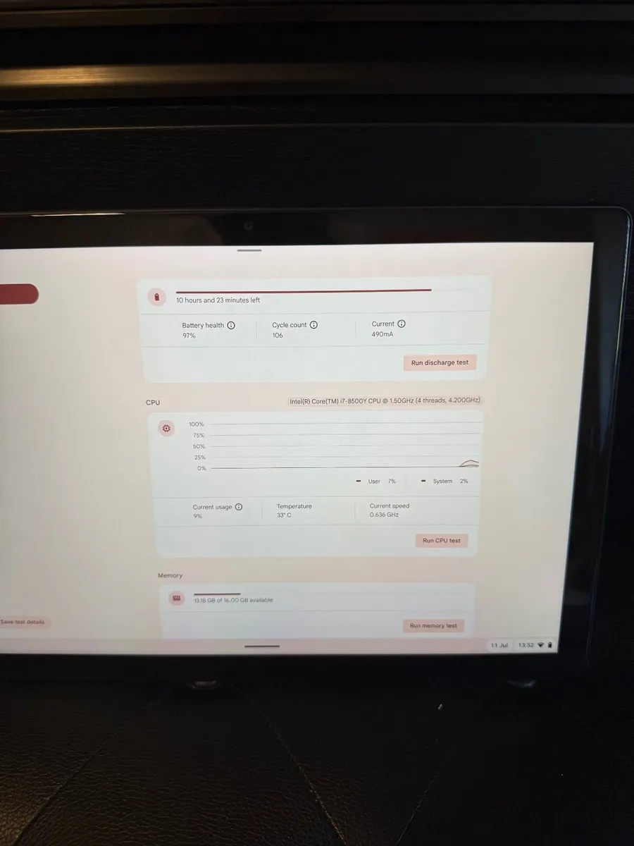 Google Pixel Slate Tablet i7/16GB/256SSD/FHD - Image 3