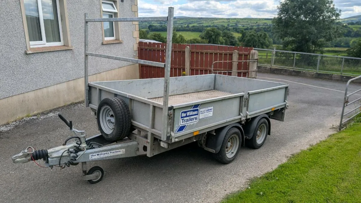 Ivor Williams builders trailer - Image 1