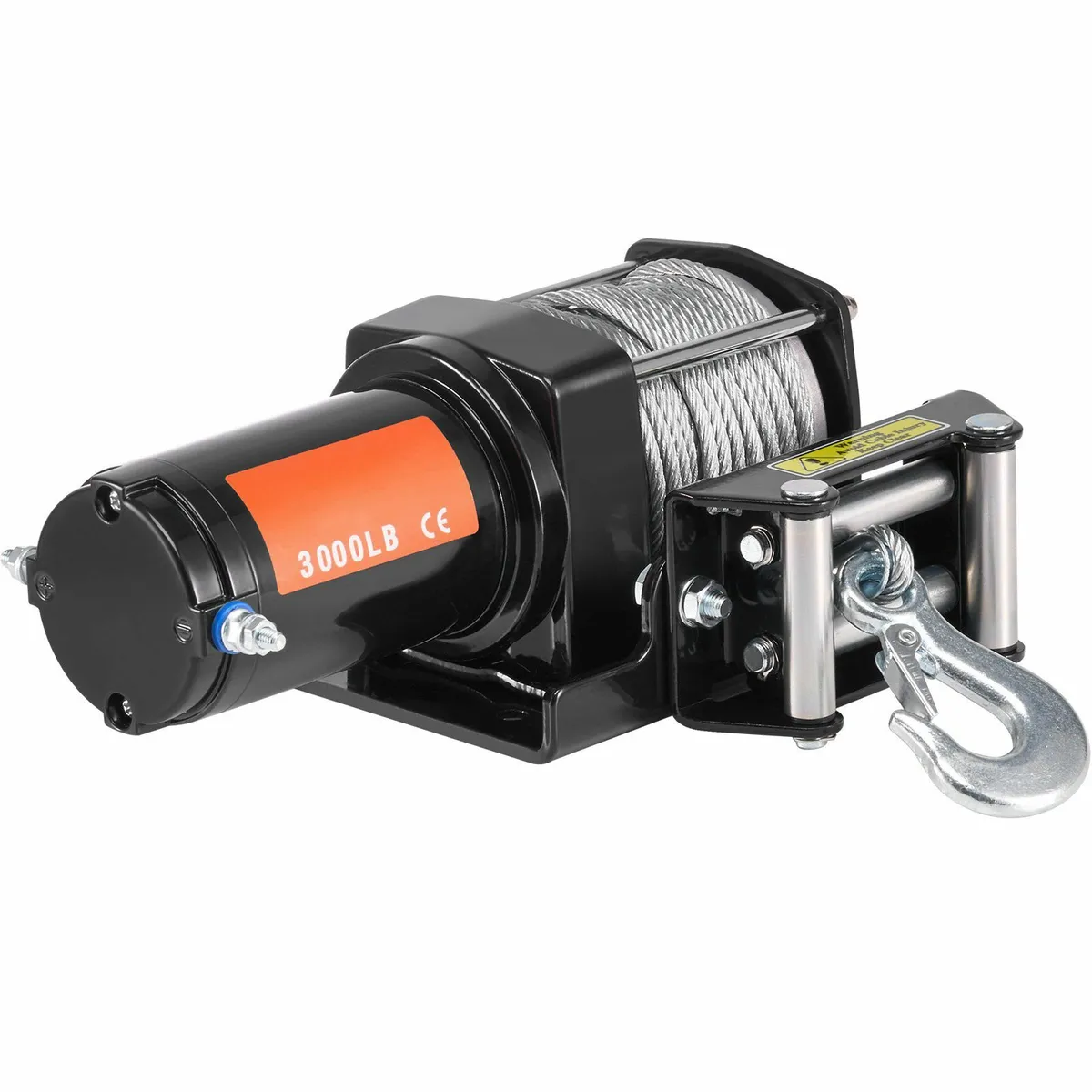 Electric Winch ATV UTV 3000 lb Steel Cable IP55 - Image 4