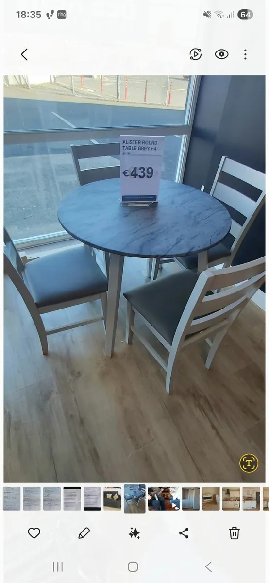 Dining Table and Chair's - Image 1
