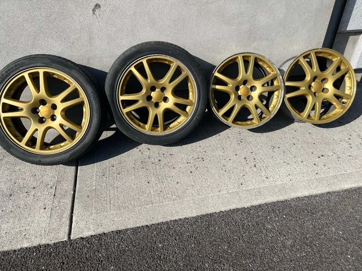 Subaru Impreza WRX STI wheels - Image 1