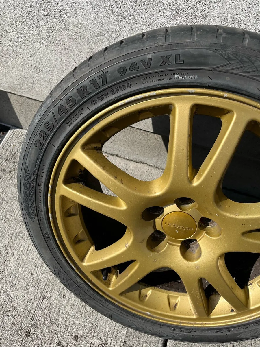 Subaru Impreza WRX STI wheels - Image 3