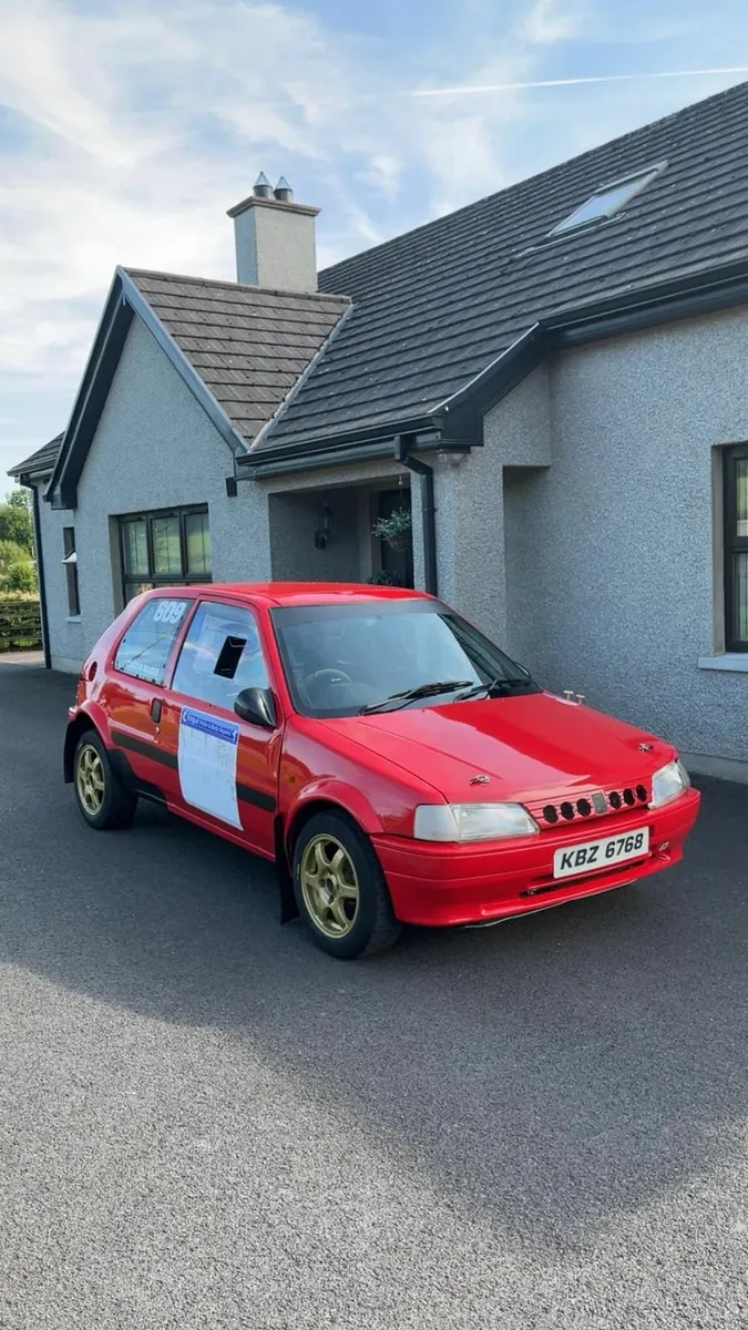 Peugeot 106 Rally Car - Image 1