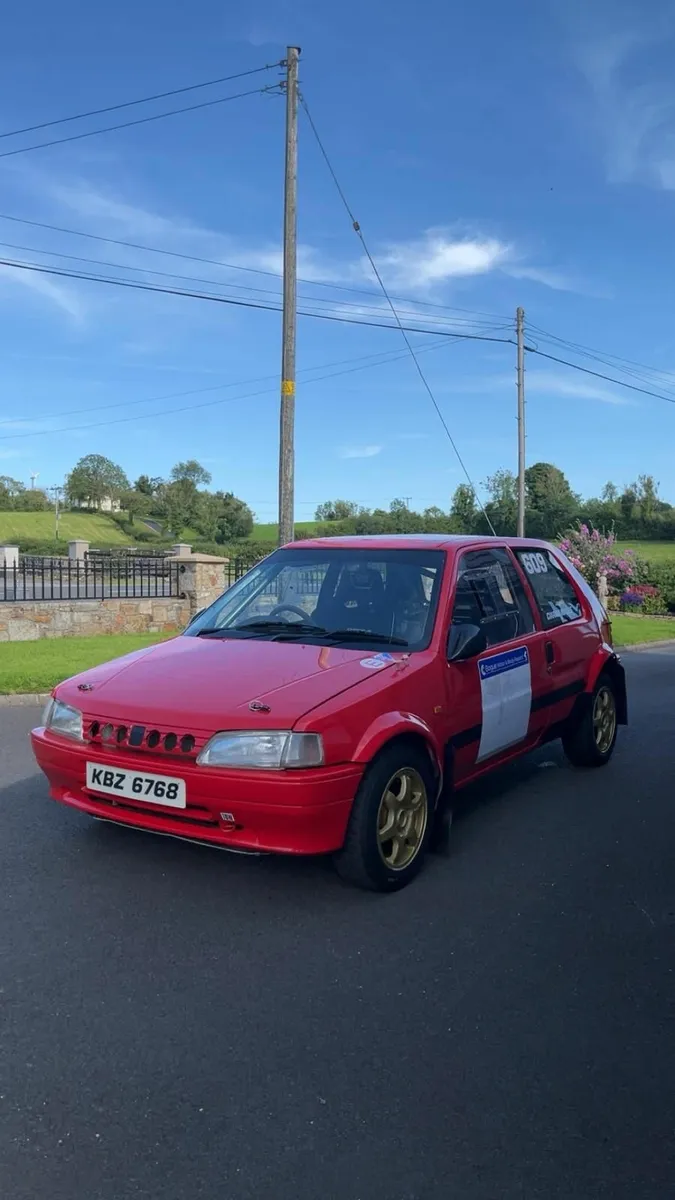 Peugeot 106 Rally Car - Image 2