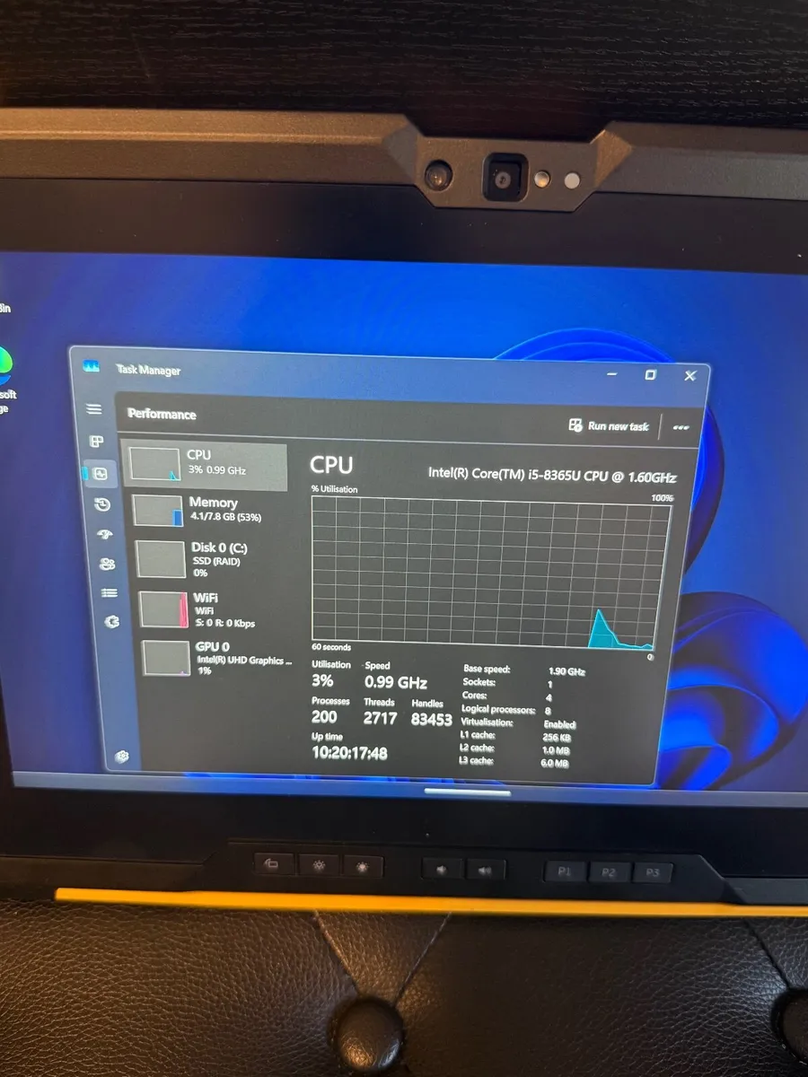 Dell Latitude 7220 Ex Rugged Tablet i5/8GB/512SSD - Image 2