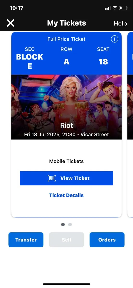 RIOT Tickets - Vicar St - Fri, 18th July - Image 4
