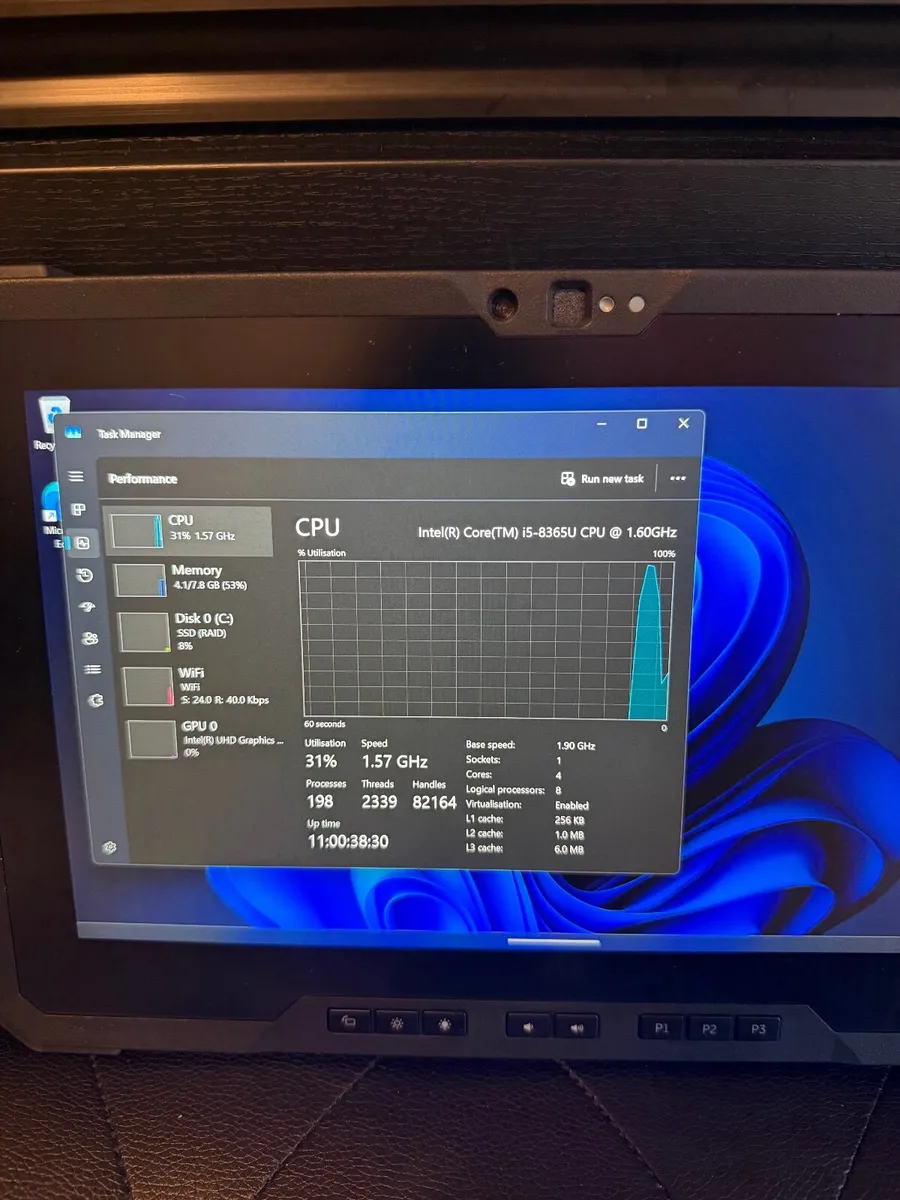 Dell Latitude 7220 Rugged Tablet i5/8GB/256SSD - Image 3