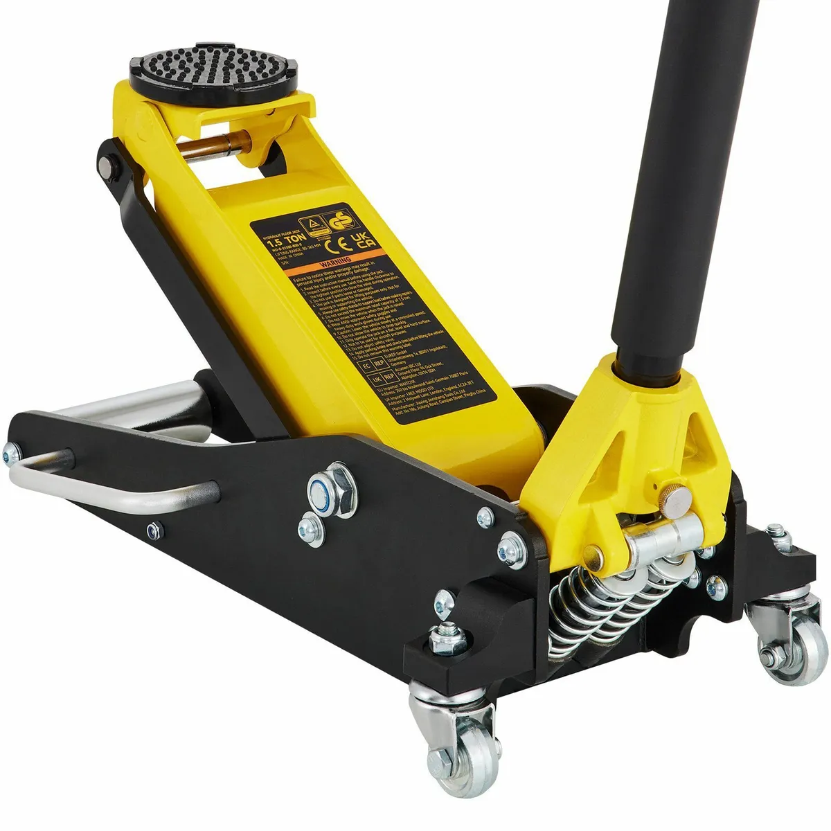 1.5 Ton Low Profile Floor Jack, Aluminum And Steel - Image 1