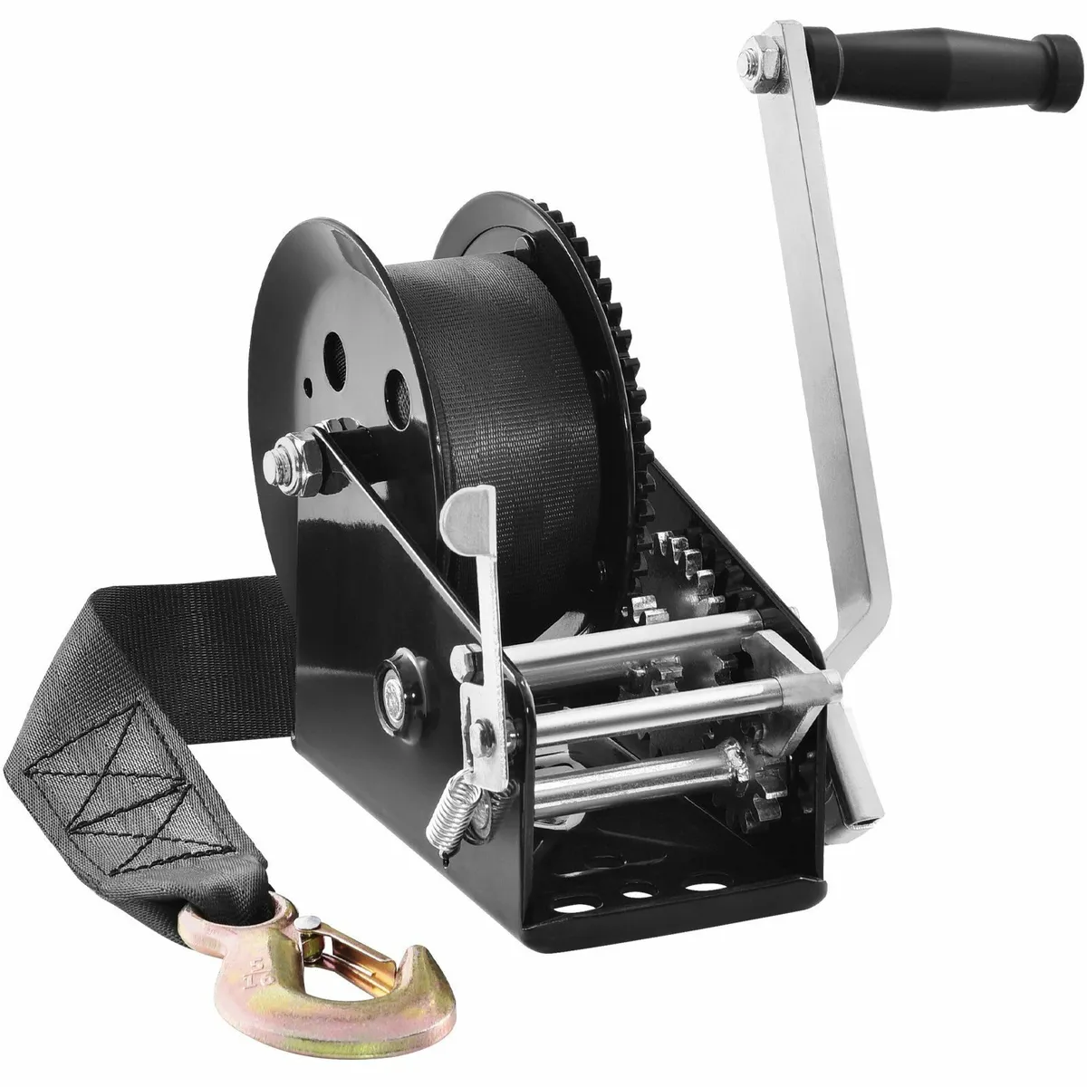 Hand Winch, 3500LBS Pulling Capacity, Boat Trailer - Image 1