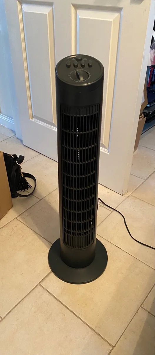 Oscillating Tower Fan - Cold Air Cooler - Image 1