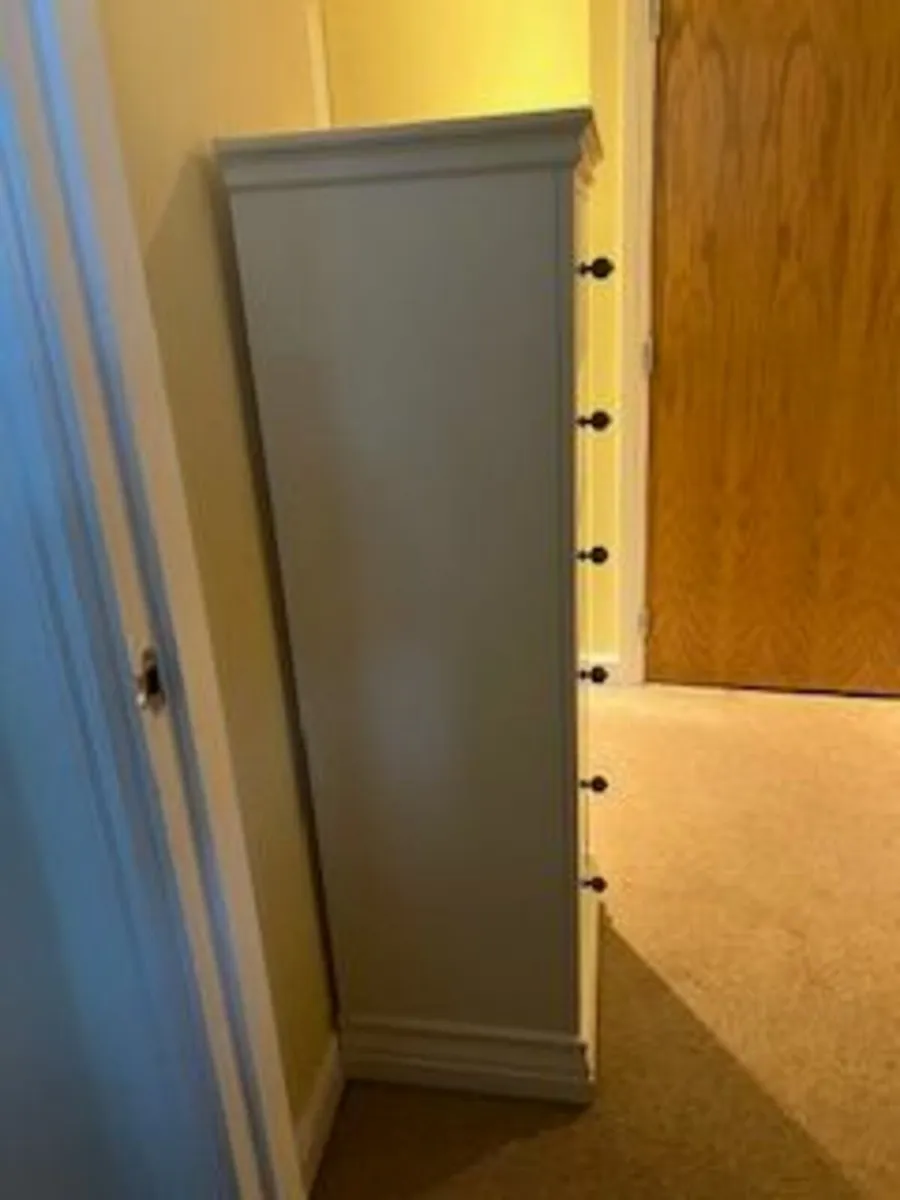 Tall Boy chest of drawers - Image 2