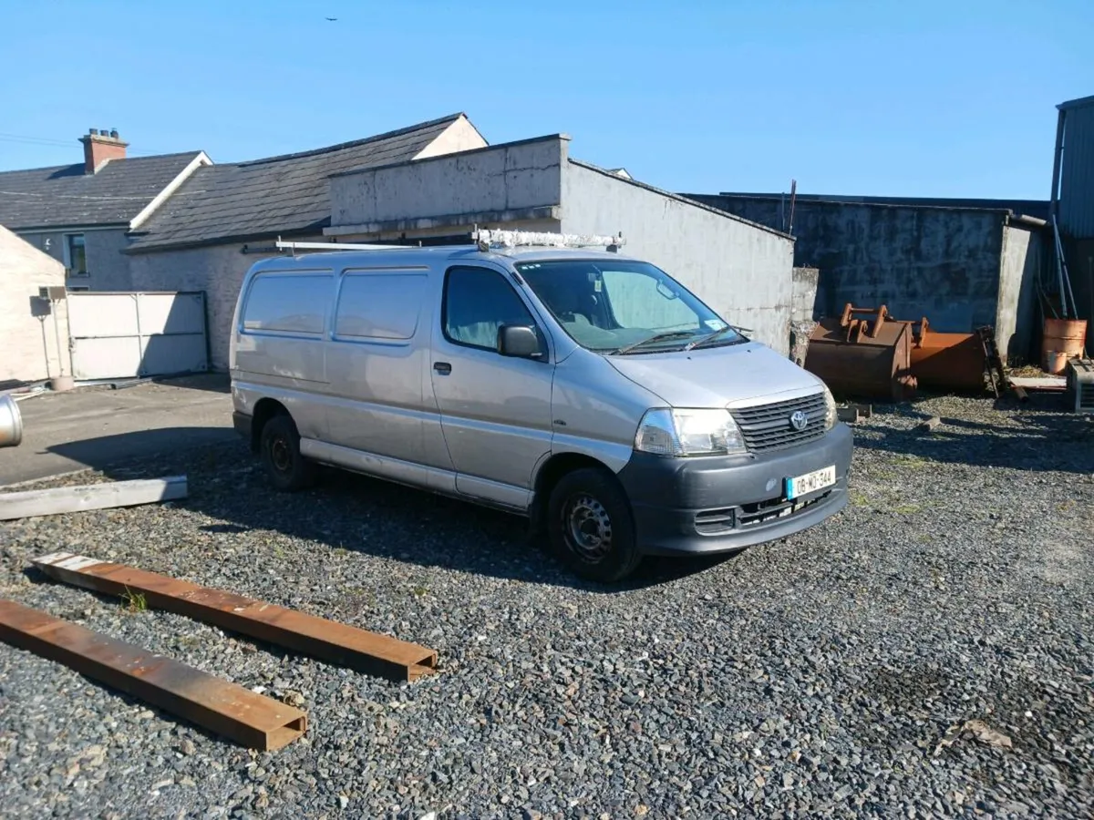 2008 toyota hiace tested to 10/2025 - Image 1