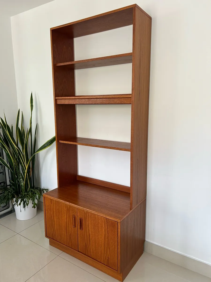 G Plan mid century retro teak wall unit - Image 1