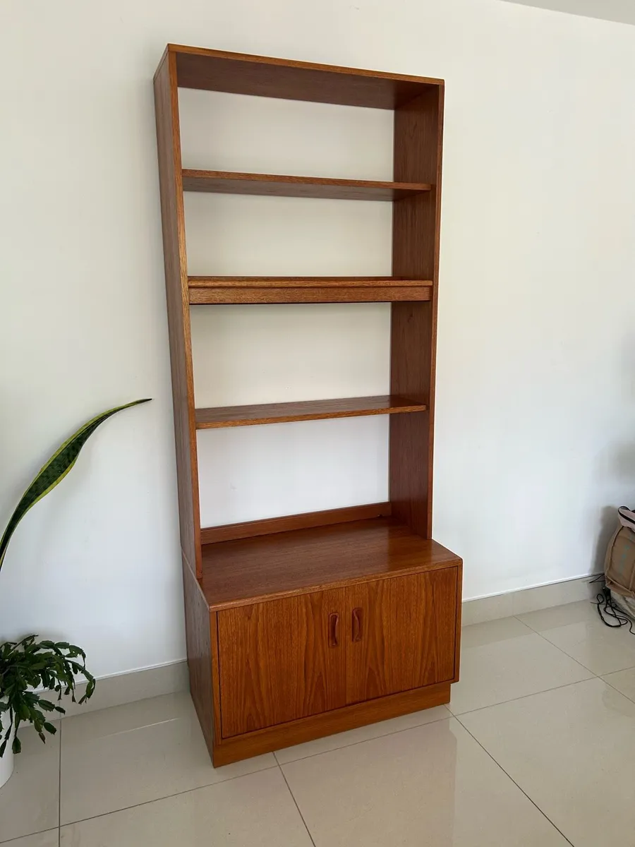 G Plan mid century retro teak wall unit - Image 2