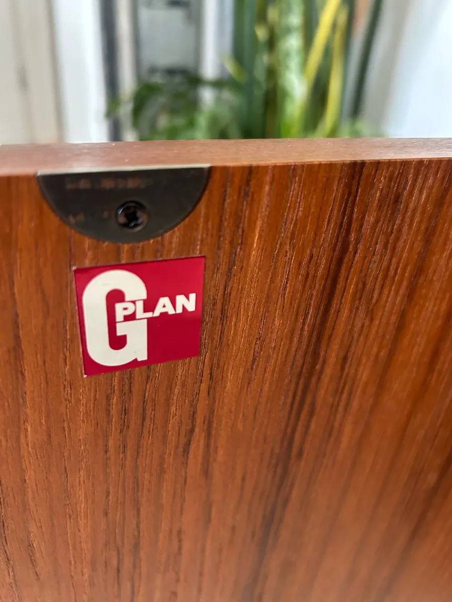 G Plan mid century retro teak wall unit - Image 4