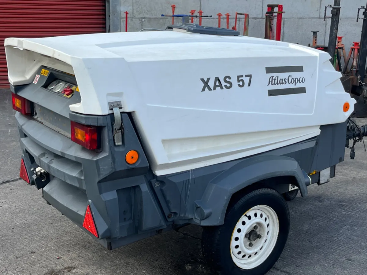 Atlas copco xas57 low hrs no vat - Image 2