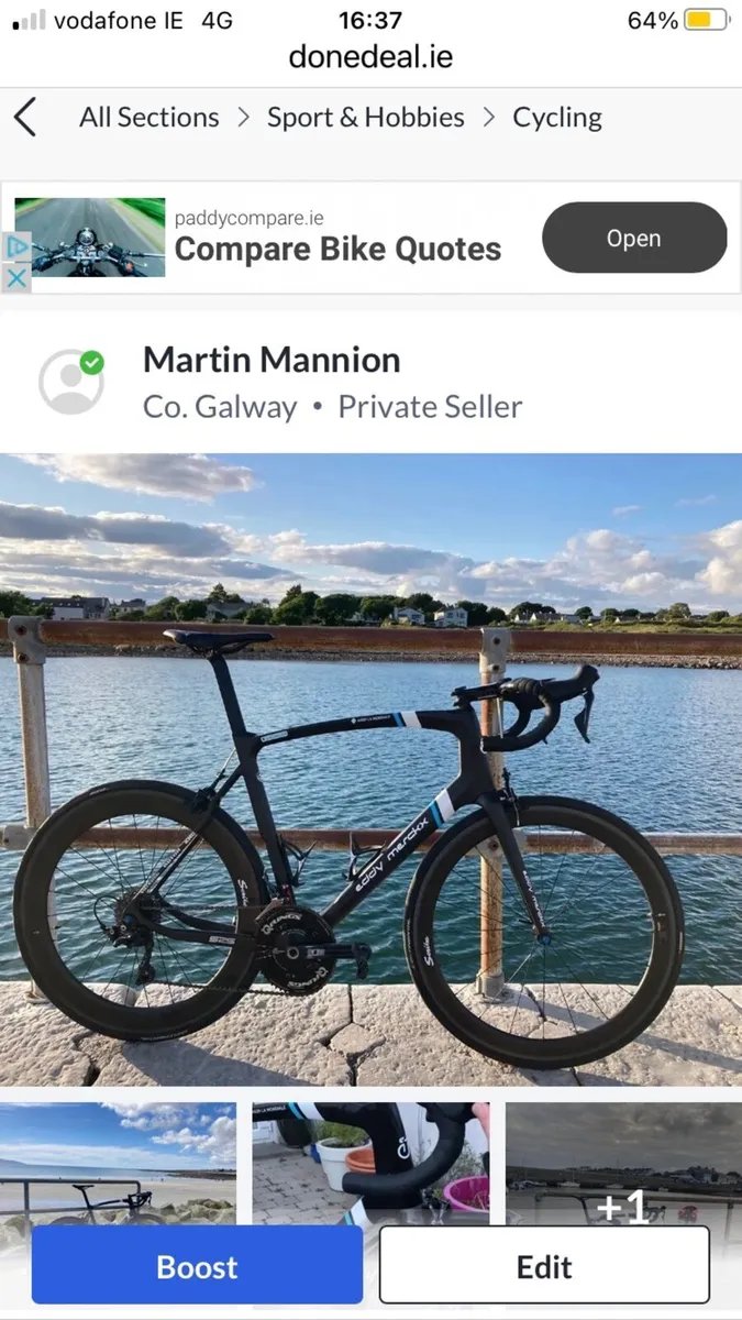 Eddy Merckx 525 L full bike - Image 2