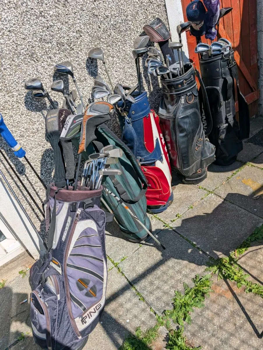 Golf clubs sets need gone today collection only - Image 2