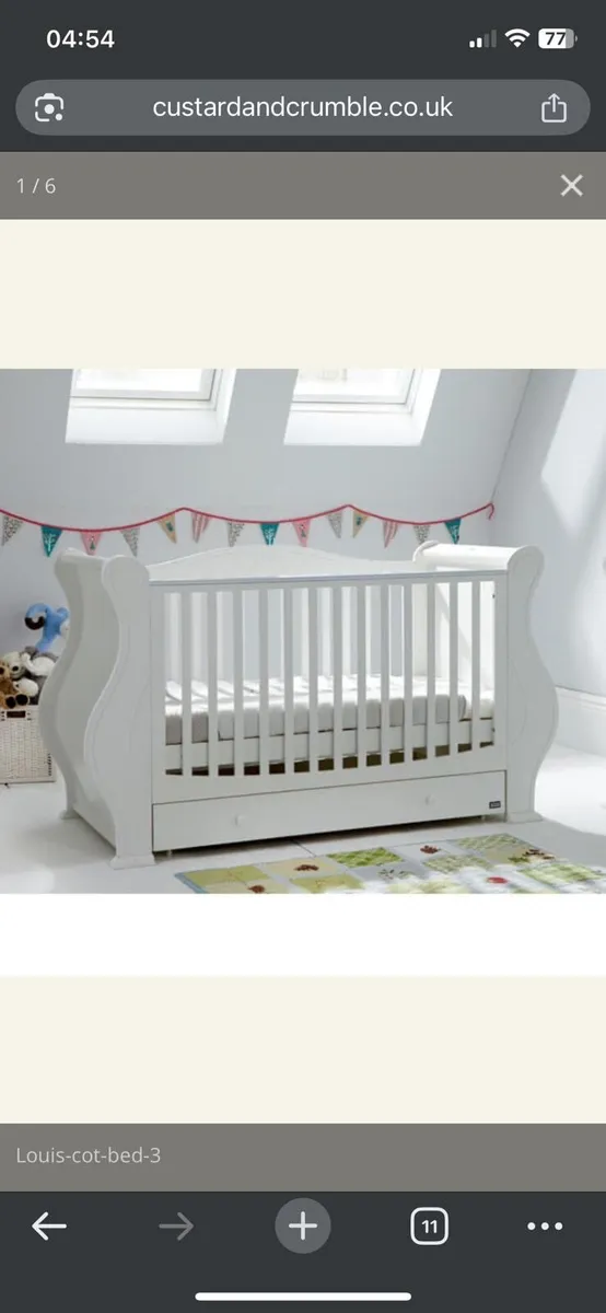 Tutti bambini Louis deluxe nursery set - Image 4