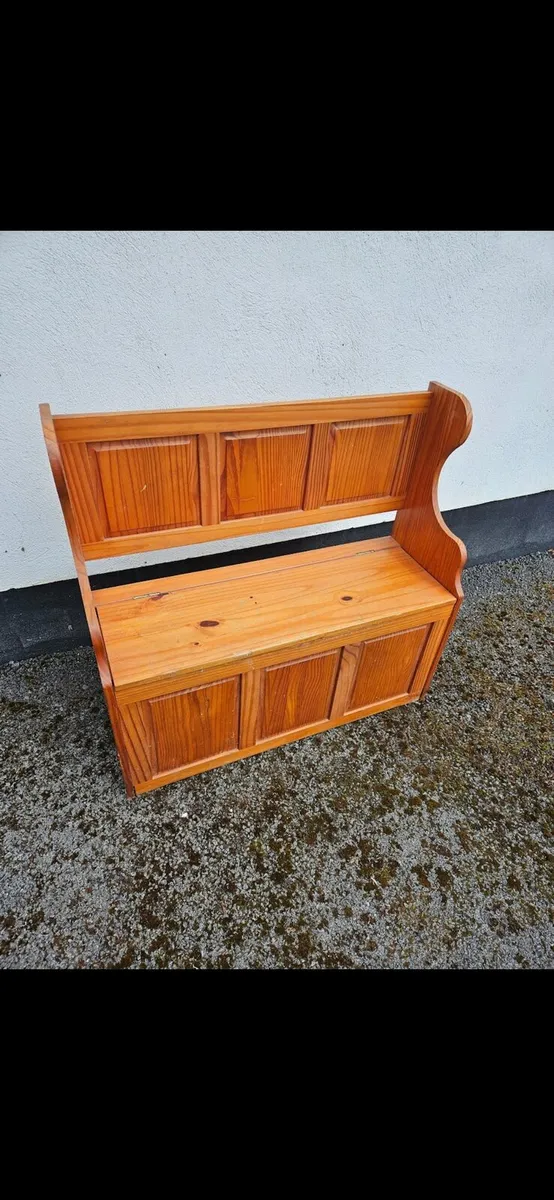 Monks Bench / Storage bench - Image 1