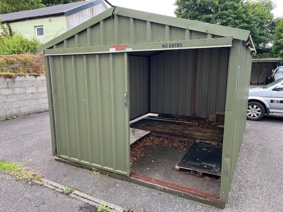 steel shed 13ft x 10ft - Image 2