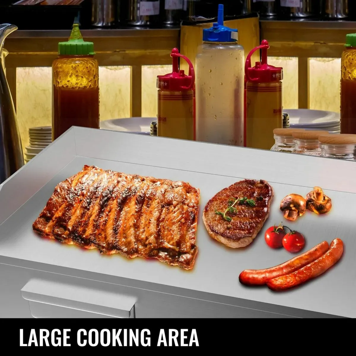Electric Griddle Hotplate Commercial Flat Grill - Image 3