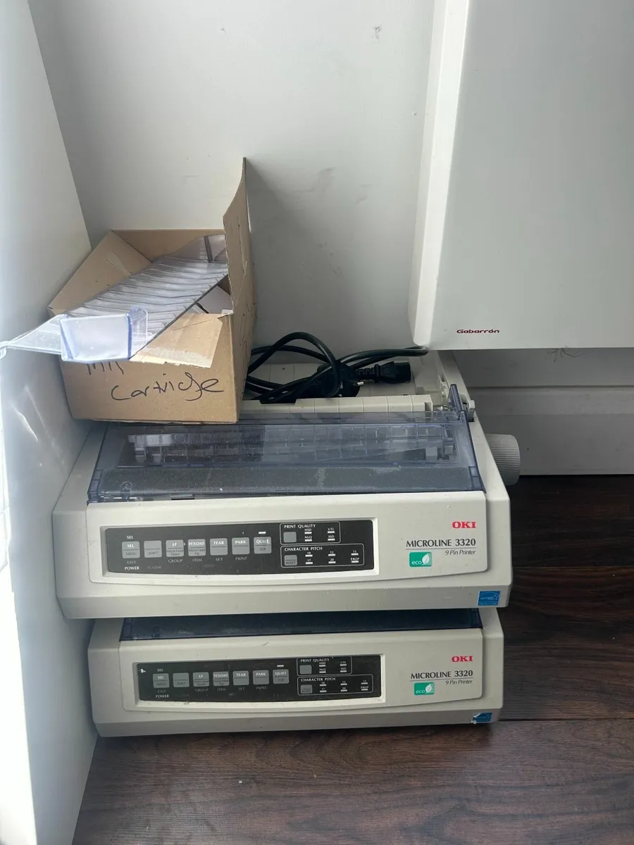 2 OKI MICROLINE 3320 9 PIN Printers - Image 1
