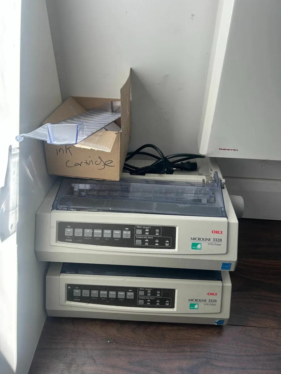 2 OKI MICROLINE 3320 9 PIN Printers - Image 2