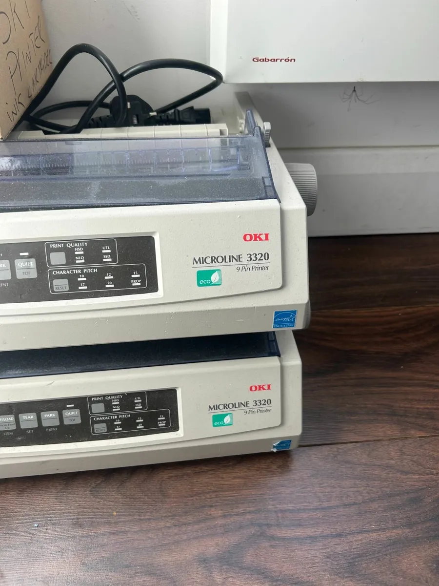 2 OKI MICROLINE 3320 9 PIN Printers - Image 3