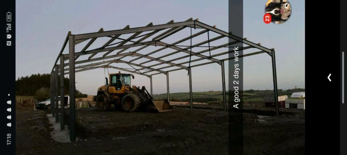 Farm sheds, concrete, wall shuttering - Image 2