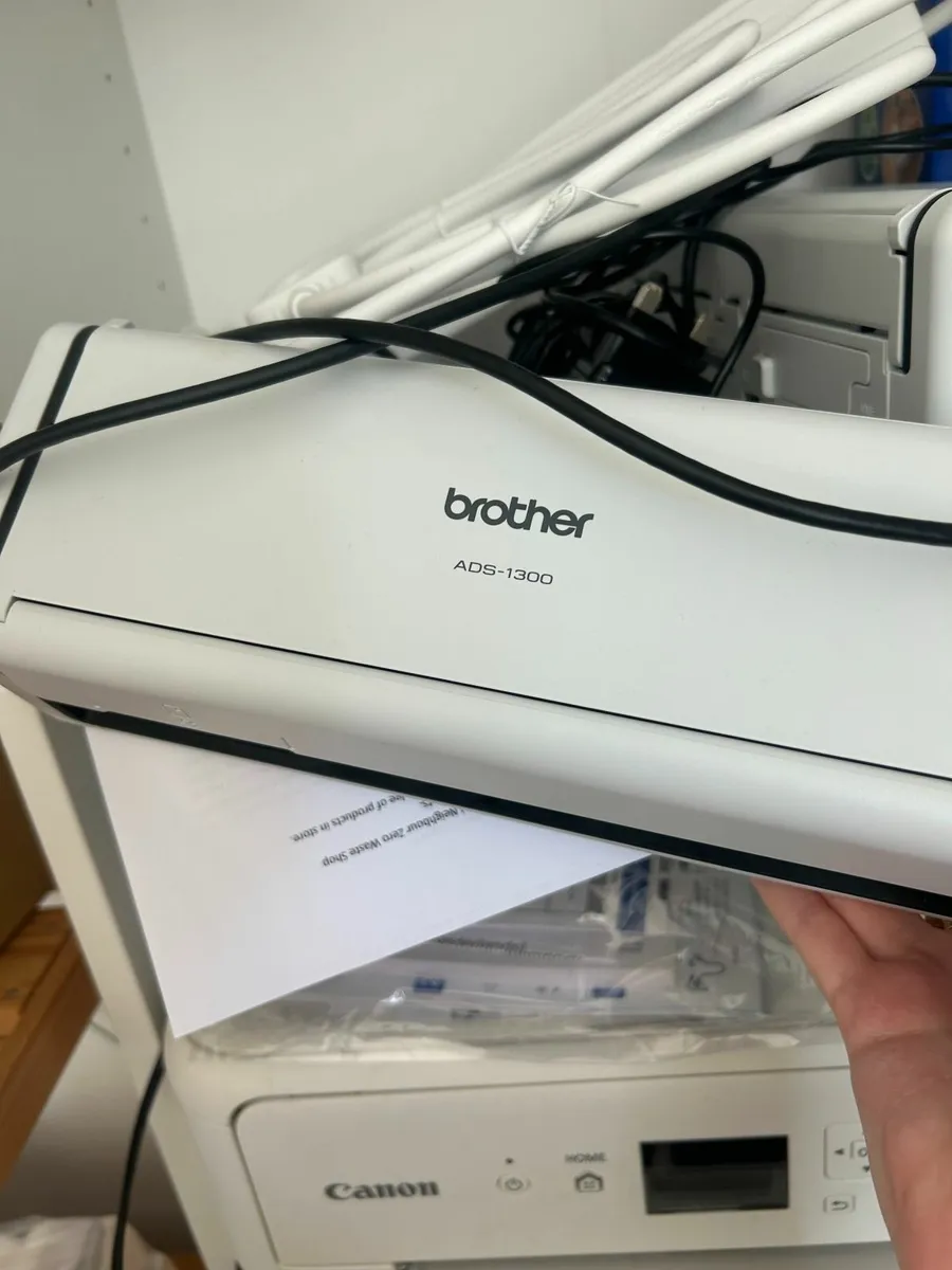 2 Brother ADS 1300 Scanners - Image 3