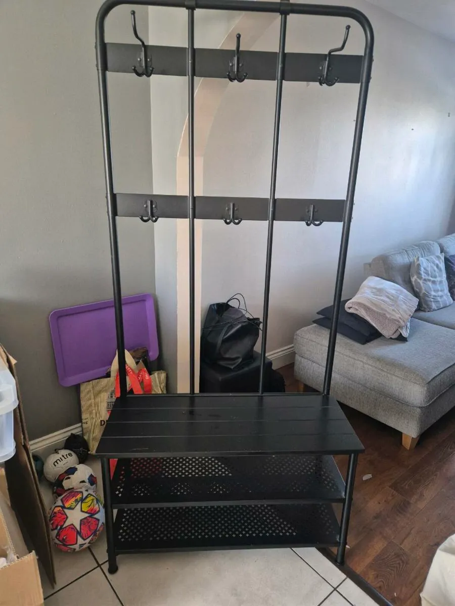 Coat & shoe rack