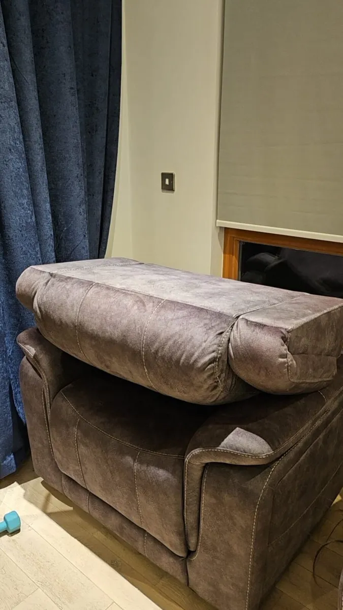 Recliner Sofa 1 Seat Wide - Image 3